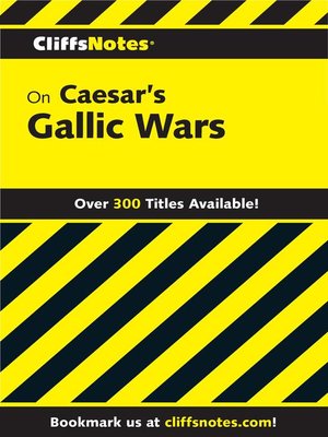 cover image of CliffsNotes on Caesar's Gallic Wars